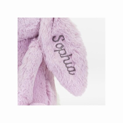 Jellycat Bashful Lilac Bunny Medium New Zealand | VDSOE6904